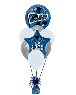Grad Blue/Silver Star 6
