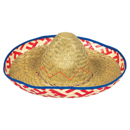 Straw Sombrero Adult