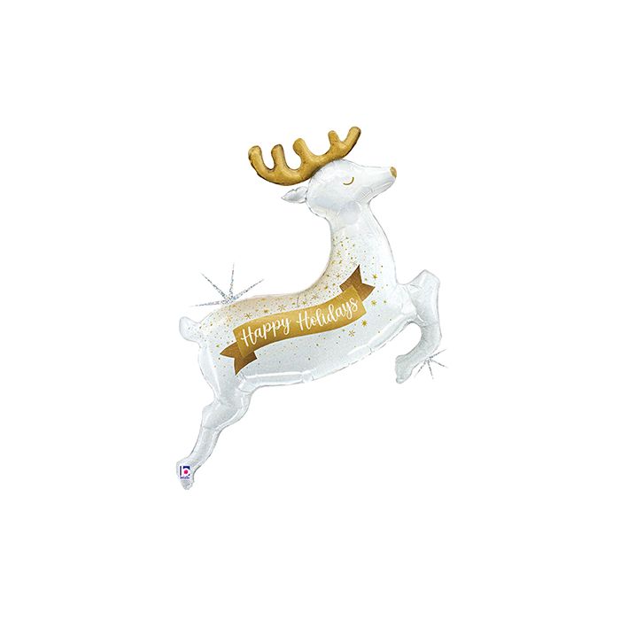 48" Glistening Holiday Reindeer