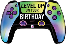 30" Vivid Game Controller Birthday Jumbo Balloon