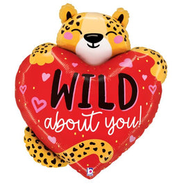 29" WILD ABOUT YOU CHEETAH FOIL BALLOON