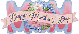 38" HYDRANGEA MOM FOIL BALLOON