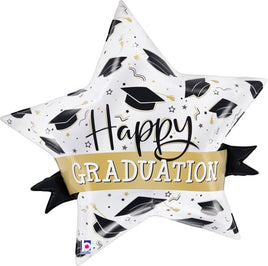 29" GRADUATION STAR FOIL BALLOON