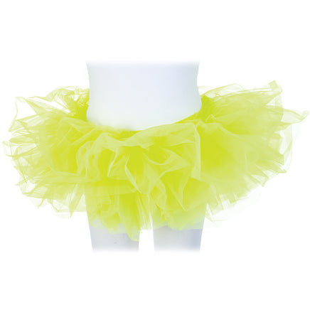 Child Deluxe Neon Yellow Tutu
