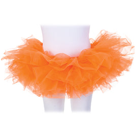 Child Deluxe Neon Orange Tutu