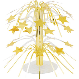 Gold Stars Mini Foil Cascade Centerpiece