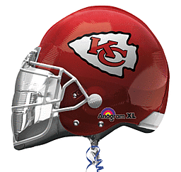 21" Kansas City Chiefs Helmet Foil Balloon