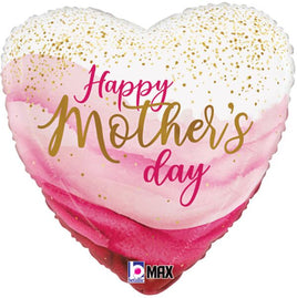 18" HAPPY MOTHER'S DAY PRETTY PINK FOIL BALLOON