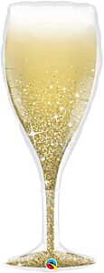 39" CHAMPAGNE GLASS