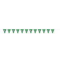 3D Soccer Plastic Flag Banner  12 ft