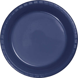 10 in. Navy Plastic Plates 20 ct.