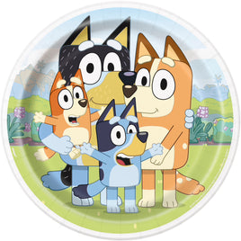 Bluey Round 9" Dinner Plates  8ct
