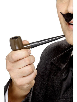 Plastic Smoking Pipe- Brown