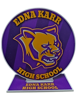 Edna Karr High School Mini Table Centerpiece