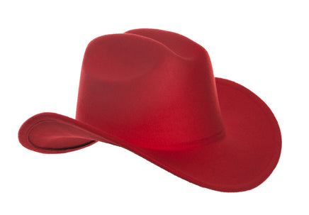 Cattleman Cowboy Hat Red