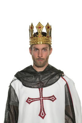 King's Gold Foam Crown