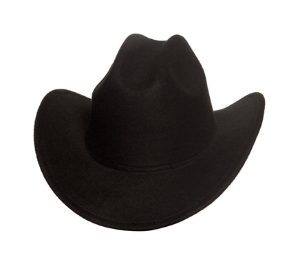 Cattleman Cowboy Hat Black