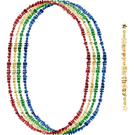 36" Happy Birthday Necklaces 4 ct.