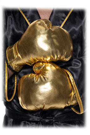 Boxing Gloves Gold