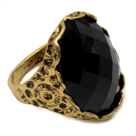 Gold and Black Ring