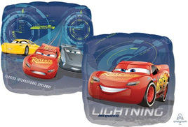 17" Cars Lighting Foil Balloon