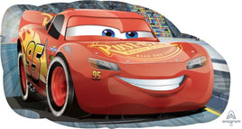 30" Cars Lightning McQueen Foil Balloon