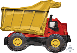 32" Dump Truck Foil Balloon