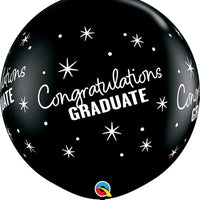 3ft. Congratulations Sparkle **(Inflated)*** Latex Balloon 1 ct.