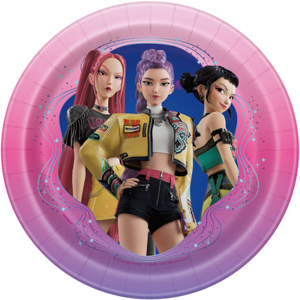 KPop Demon Hunters Round 7" Dessert Plates  8 ct.