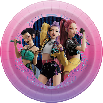 KPop Demon Hunters Round 9" Dinner Plates  8 ct.