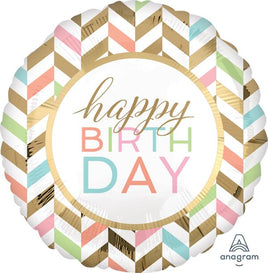 28" Pastel Celebration Jumbo Foil Balloon