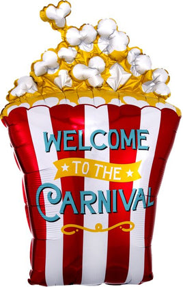 29" CARNIVAL POPCORN FOIL BALLOON