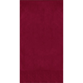 Burgundy 2 Ply. Guest Napkins 50 ct.