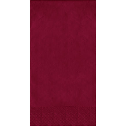 Burgundy 2 Ply. Guest Napkins 50 ct.