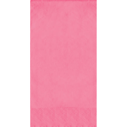 Candy Pink 2  Ply. Guest Napkins 50 ct.