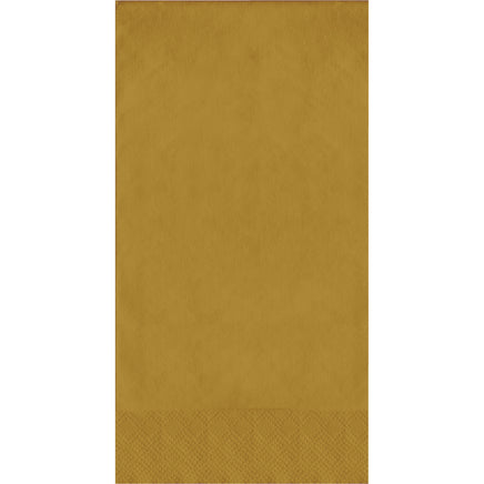 Glittering Gold 2  Ply. Guest Napkins 50 ct.