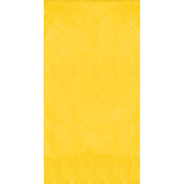 School Bus Yellow 2 Ply. Guest Napkins 50 ct.