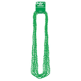 Green Metallic Green Necklaces 8 ct.
