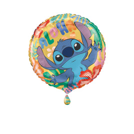 18" Disney Stitch Round  Foil Balloon