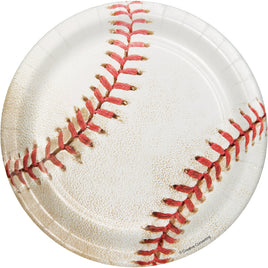 Sports Fanatic Baseball 7 in. Paper Plates 8 ct.