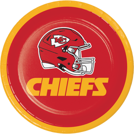 Kansas City Chiefs Lunch Paper Plates 8 ct.