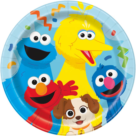 Sesame Street Round 9 Dinner Plates  8 ct.