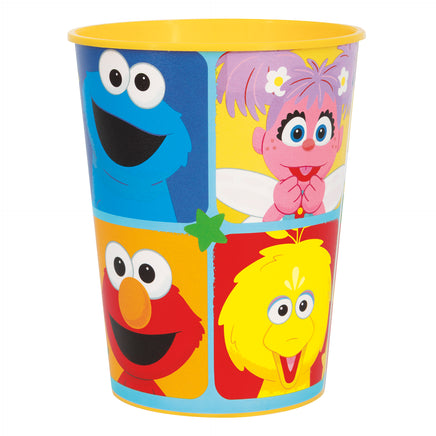 Sesame Street 16oz Plastic Stadium Cup 1 ct.