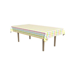 Plaid Paper Tablecover