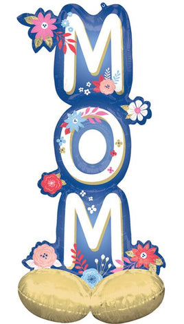 51" ARTFUL FLORALS MOM