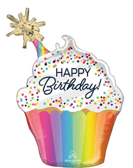 31" Confetti Sprinkle Birthday Foil Balloon