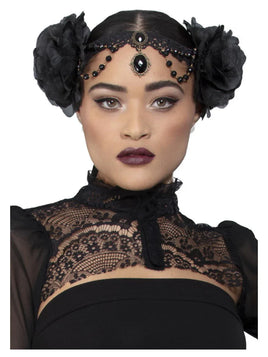 Deluxe Rose Embellished Headpiece