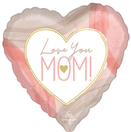 17" CUTOUT COLLAGE MOM FOIL BALLOON
