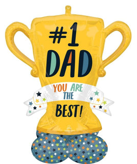 43" Best Dad Trophy AIRLOONZ
