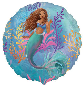 28" Little Mermaid Live Active Foil Balloon
